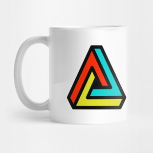 3D Penrose Impossible Triangle Mug